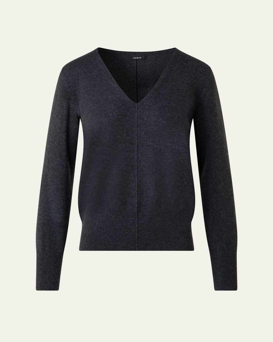 V-Neck Cashmere Sweater